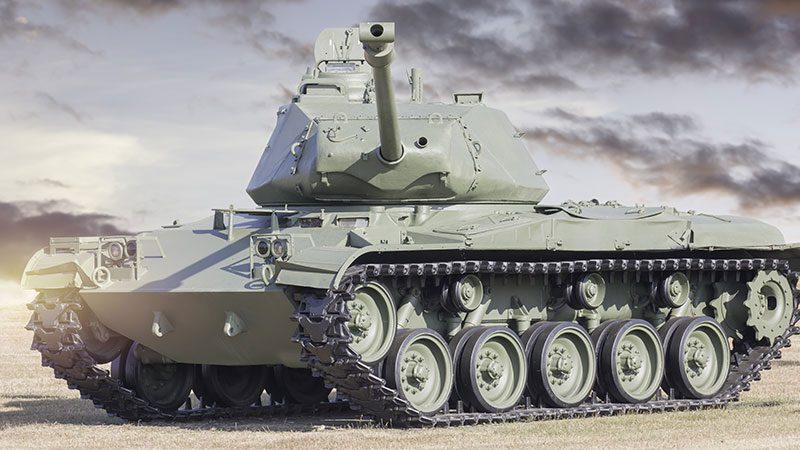 military tank