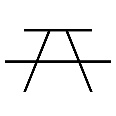 picnic table icon