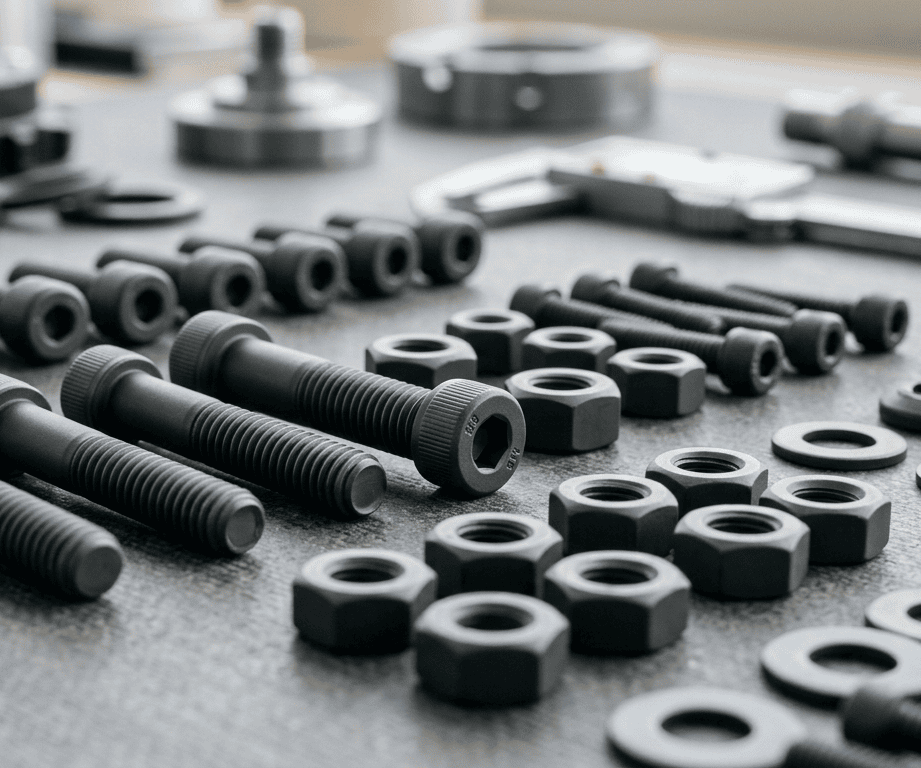 coating on screw and nuts